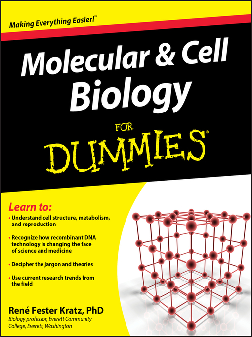 Title details for Molecular and Cell Biology For Dummies® by Rene Fester Kratz - Available